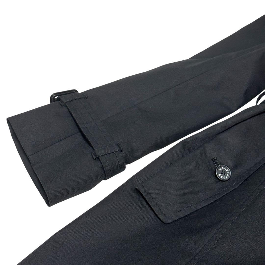 極美品　マッキントッシュ　トレンチコート　ライナー　ハウスチェック　ブラック40