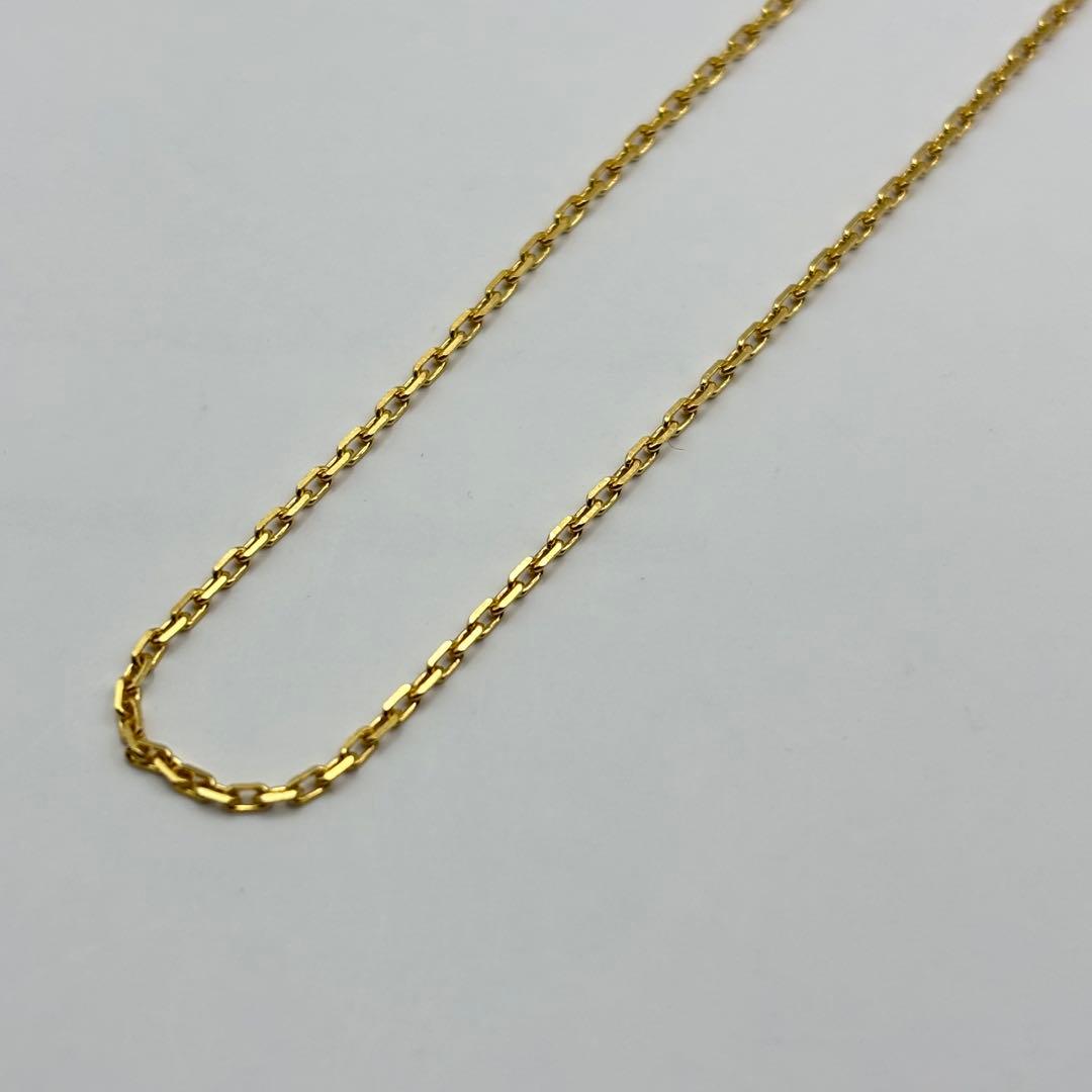 アクセサリー SYMPATHY OF SOUL K18 SquareChain 1.3mm