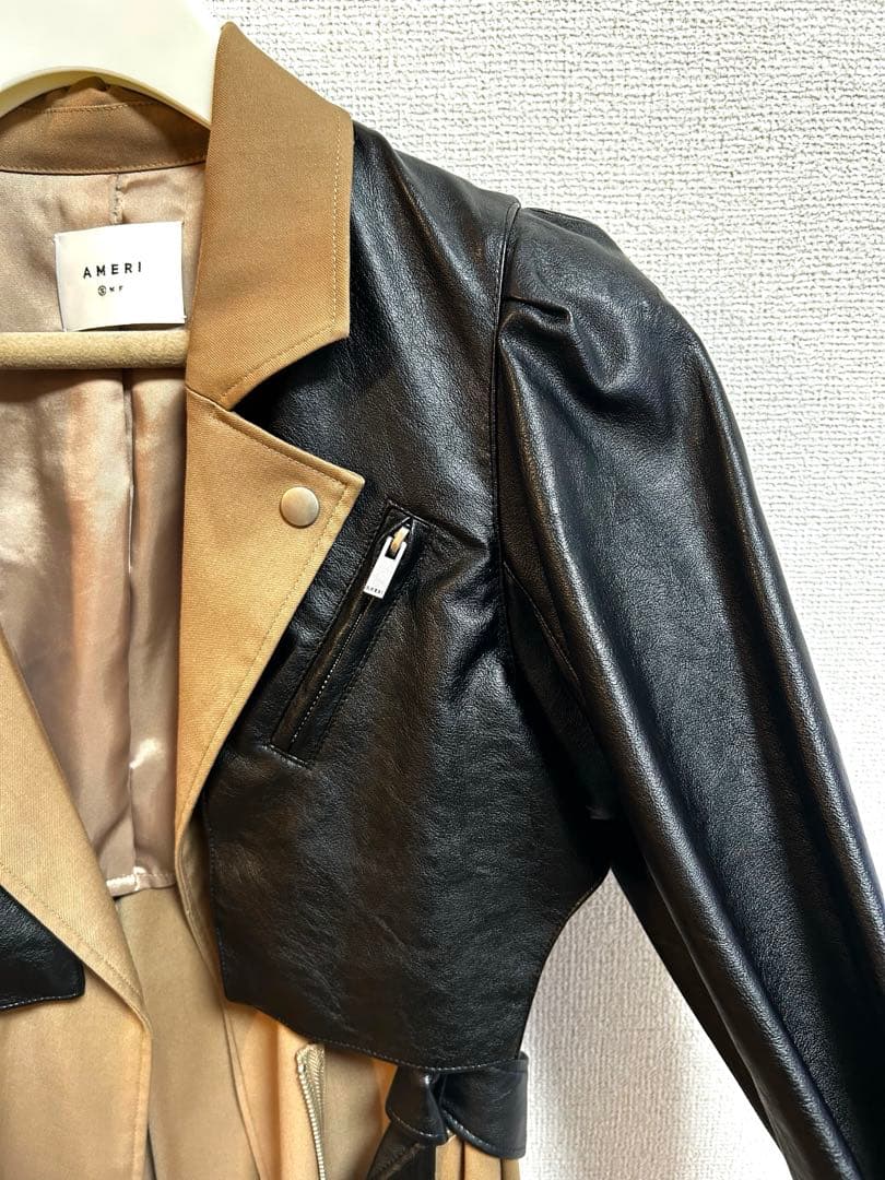 【美品】Ameri RIDERS DOCKING COAT