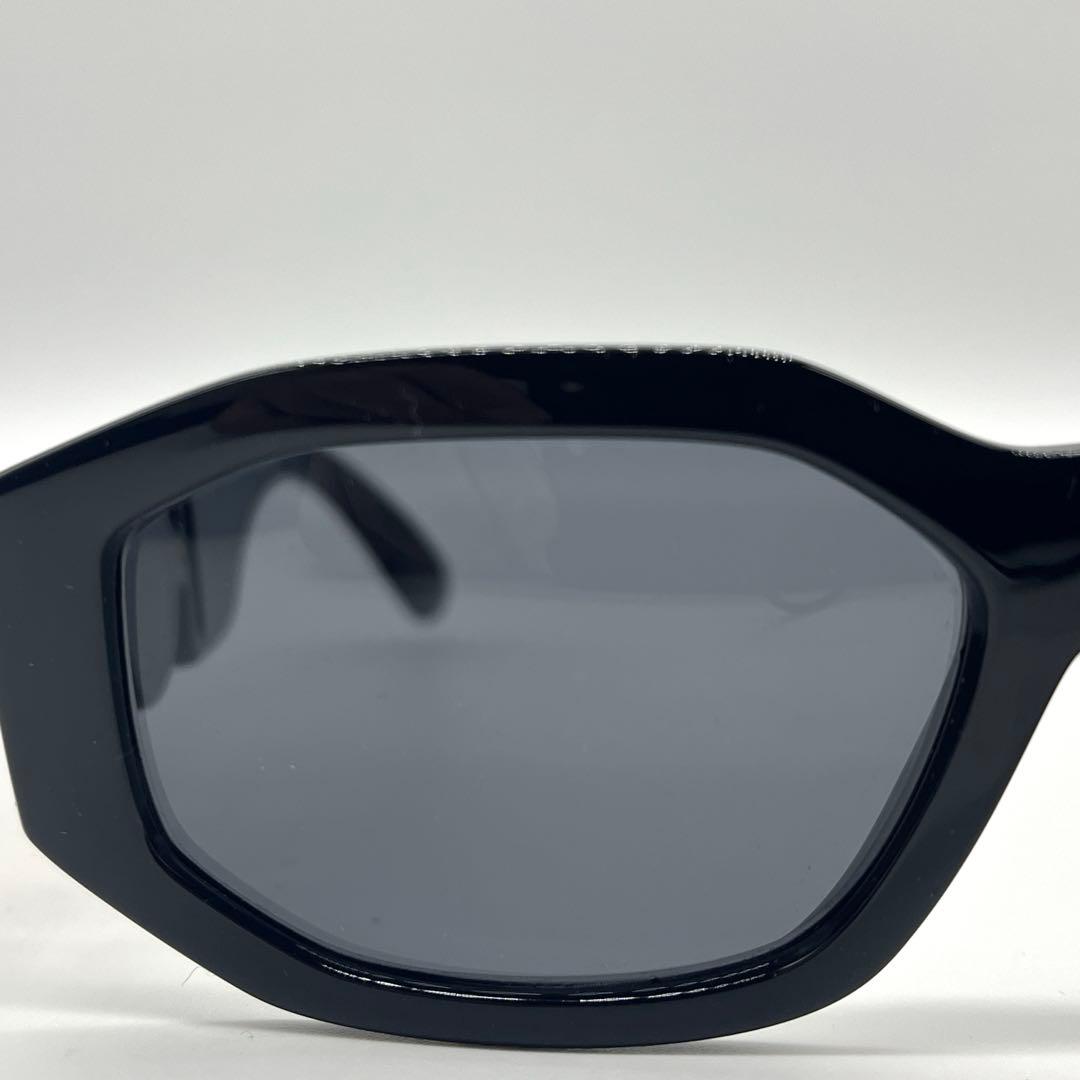 未使用級 VERSACE ヴェルサーチ メドゥーサ サングラス ビギー ブラック