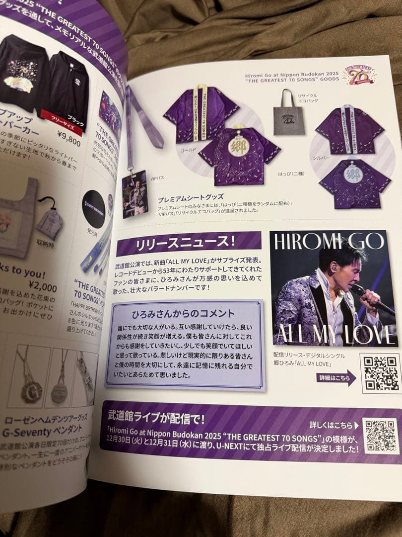 びんちゃん専用郷ひろみ Birthday Live in武道館