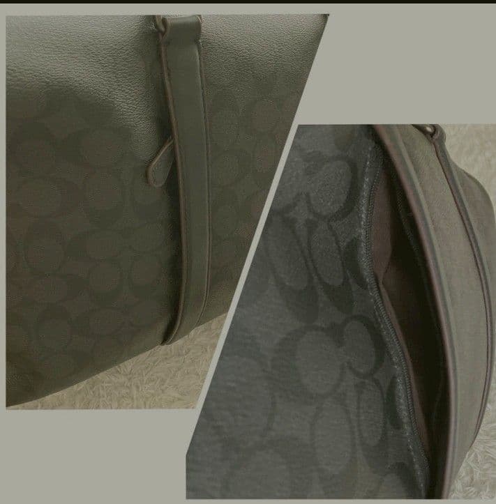 美品！COACH ボストンバッグ トレッカー バッグ　シグネクチャー