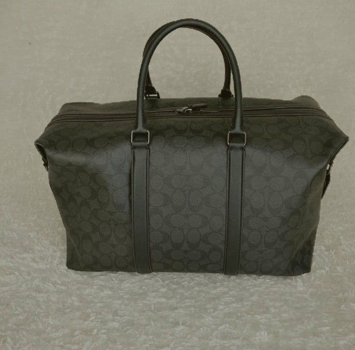 美品！COACH ボストンバッグ トレッカー バッグ　シグネクチャー