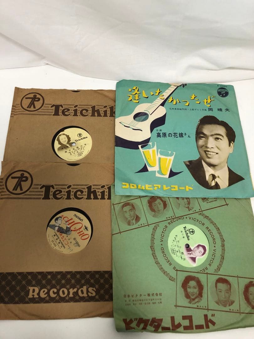 レコード　SP盤　まとめ　ジャンク