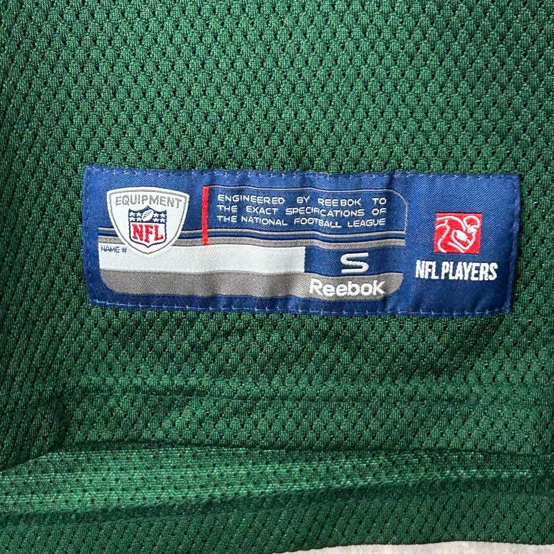 Reebok NFL JETS Revis ゲームシャツ メッシュ 緑