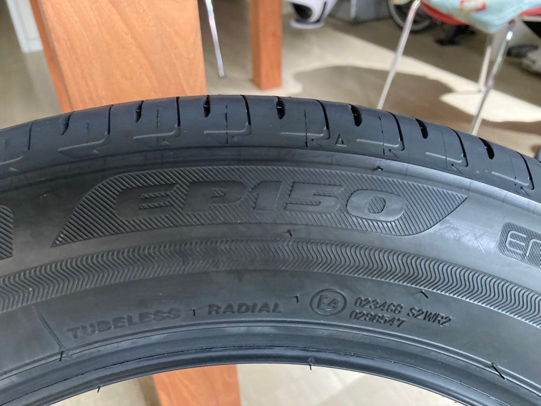 新車外し BS エコピア 195 60 17 送料込 走行11km 2本セット