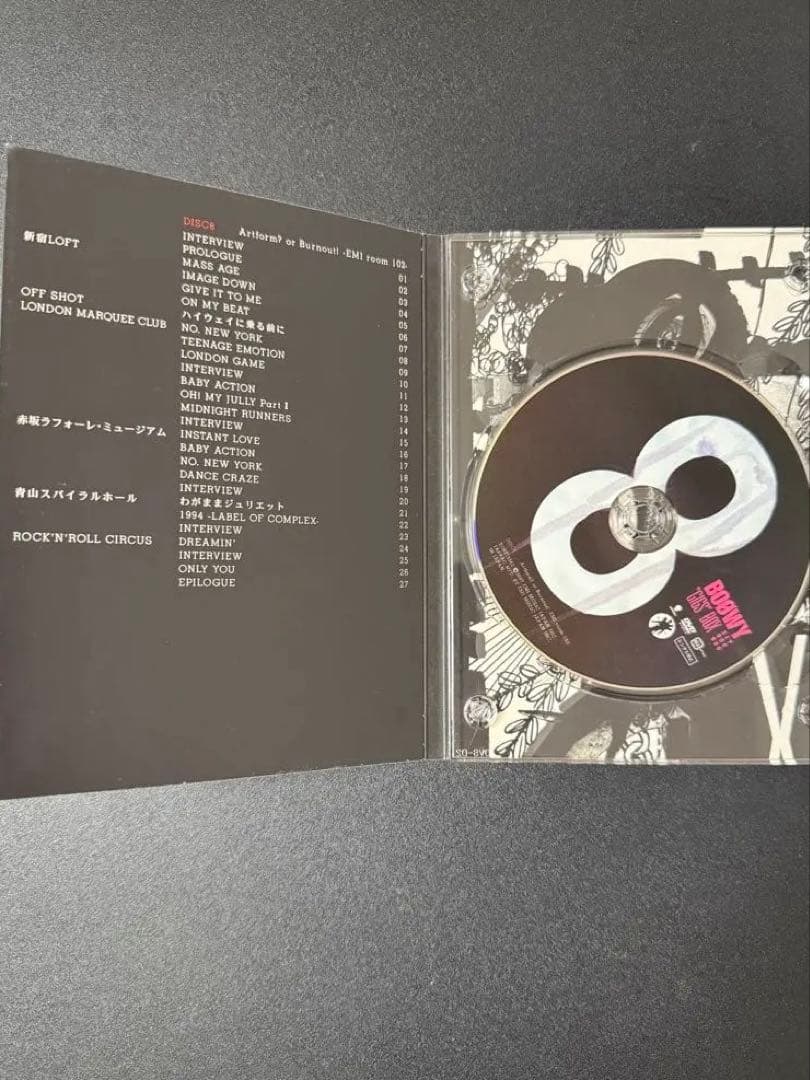 【完全限定生産・レア　DVD8枚組】BOØWY GIGS BOX