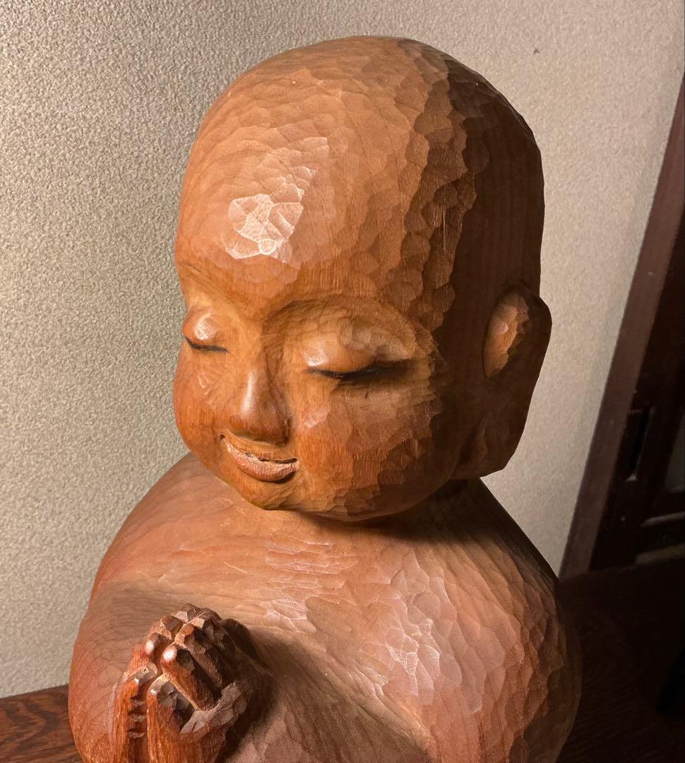 H*i様 前島秀章　太子　木彫　仏像