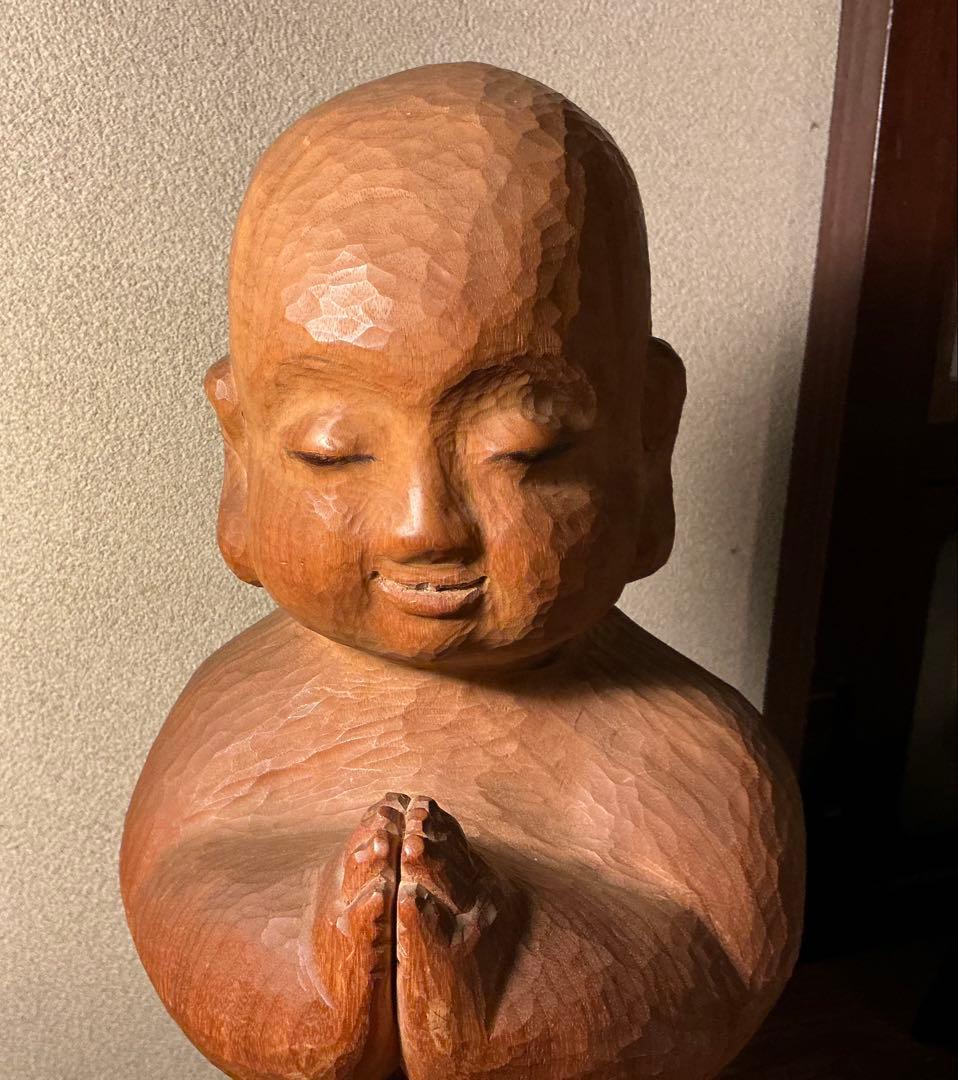 H*i様 前島秀章　太子　木彫　仏像