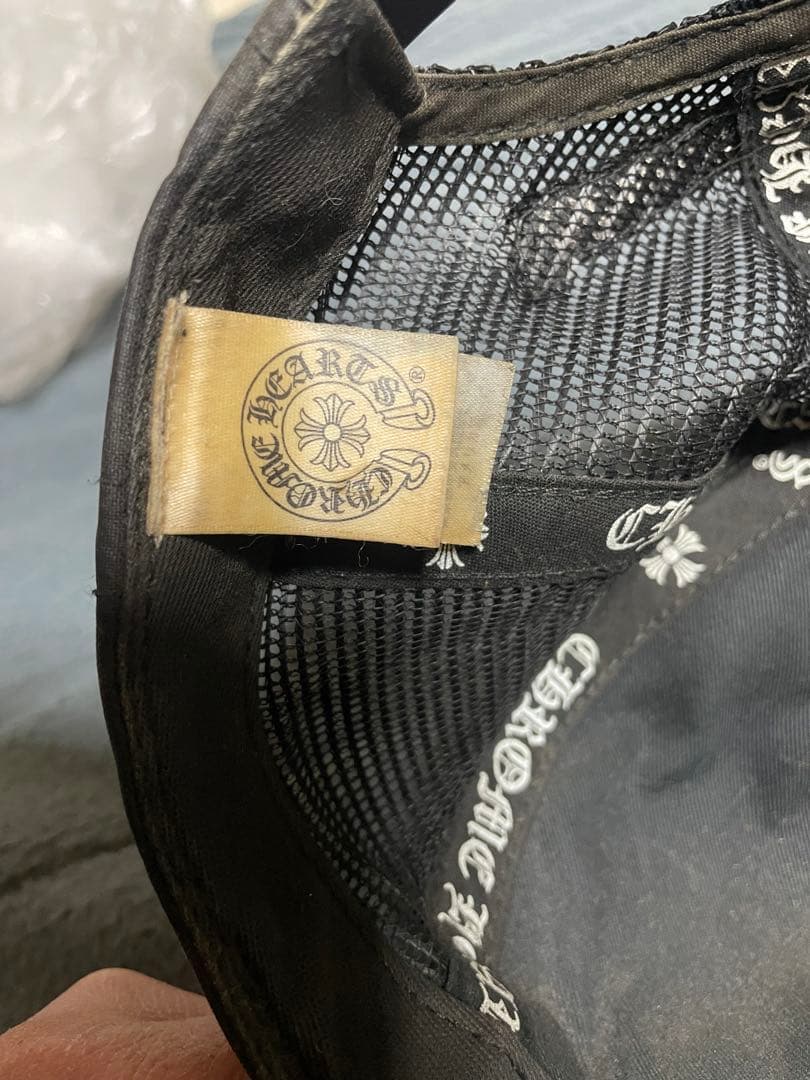 CHROME HEARTS トラッカーキャップ　アジャスター割れあり