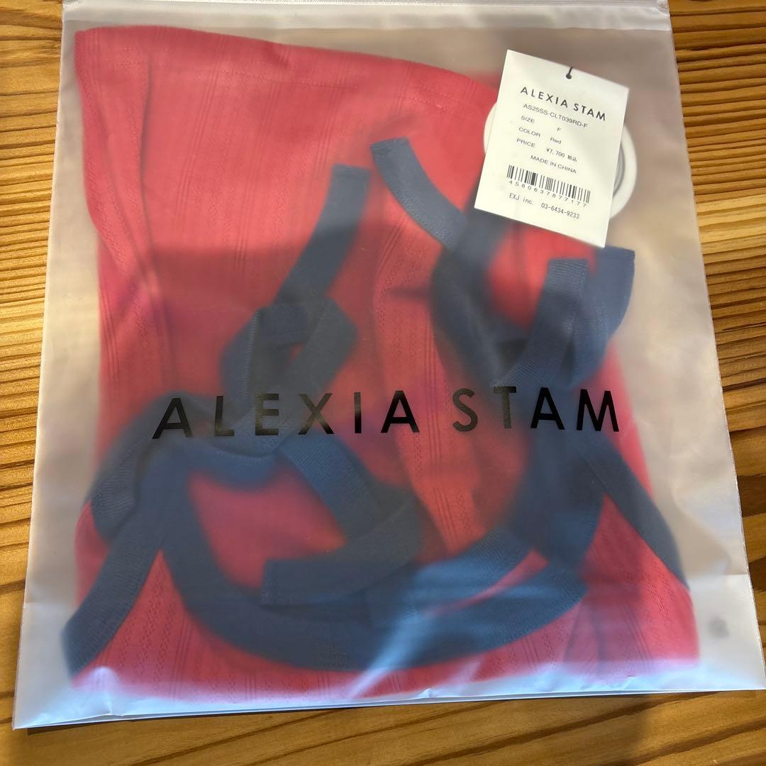 Sanrio x ALEXIA STAM_キャミソール（レッド）