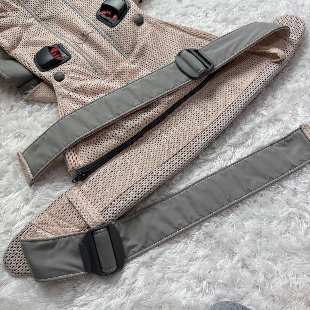 美品✨ベビービョルン ONE KAI Air 抱っこ紐 パーリーピンク メッシュ