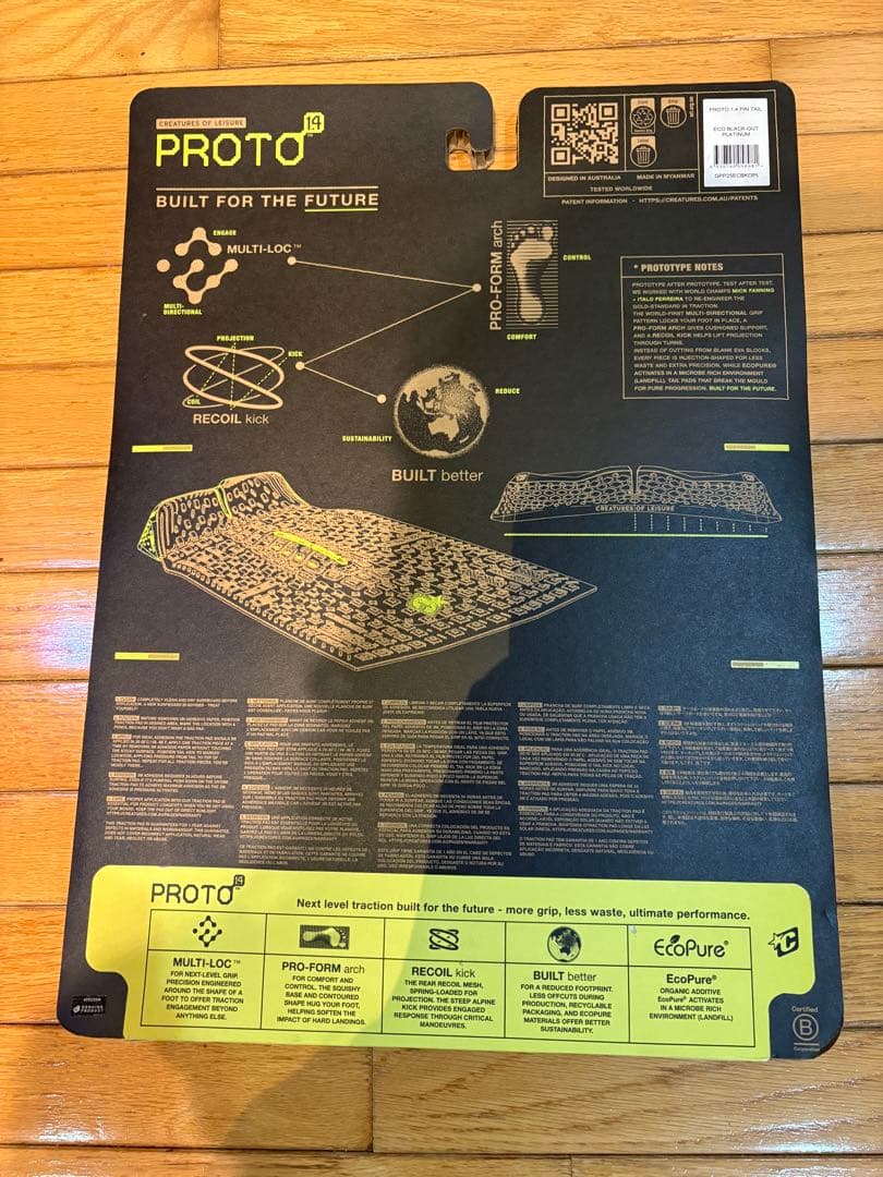 CREATURES OF LEISURE デッキパッド PROTO1.4