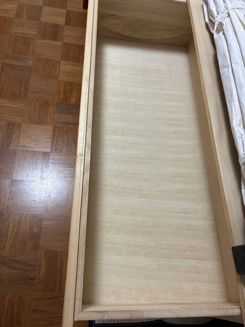 桐製3段チェスト