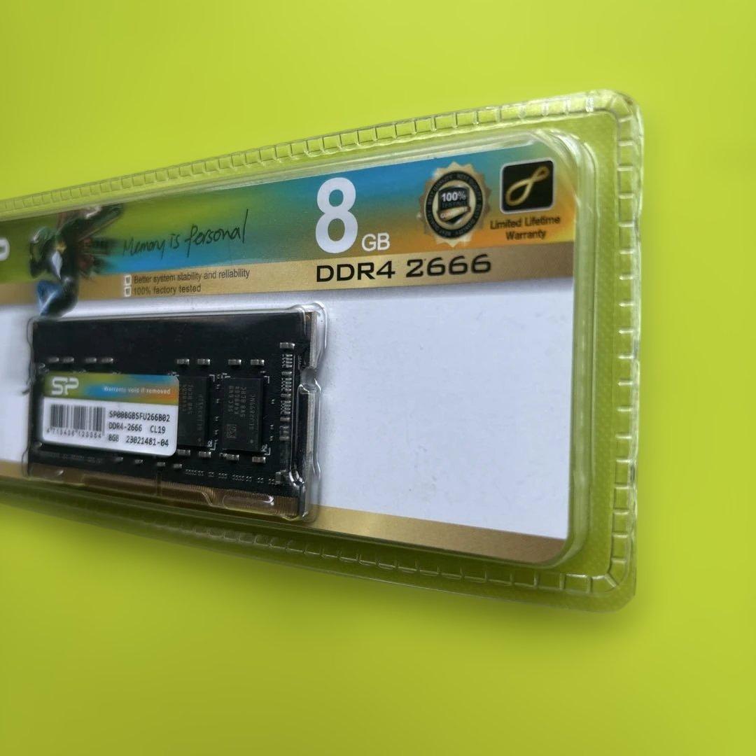 【新品未開封】DDR4 8GB ノート用メモリ PC4-21300 2666MH