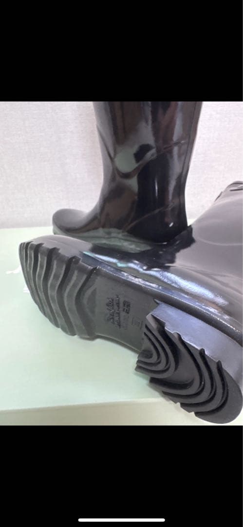 [RockfishWeatherwear] グロスロングレインブーツ 箱付 新品