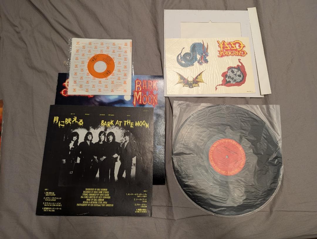 Ozzy Osbourne レコード 2枚セット Jake E Lee在籍時LP