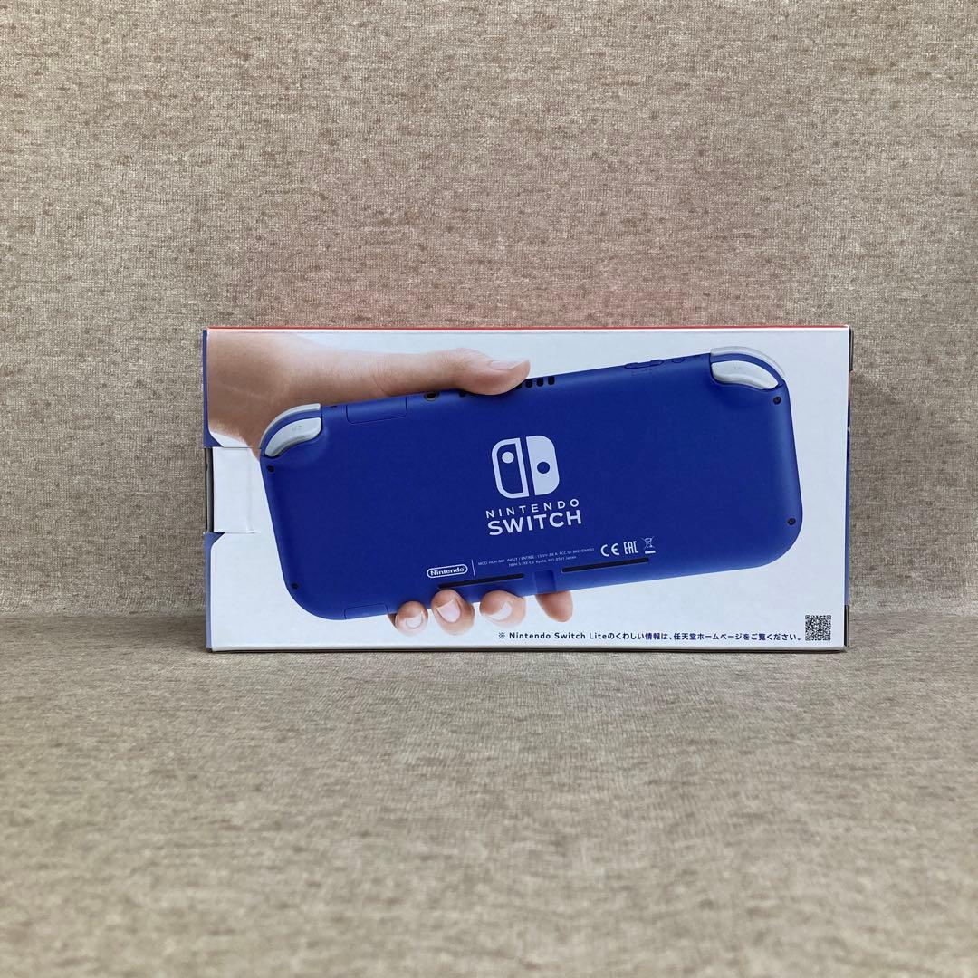 Switch Nintendo Lite ブルー　未使用品　箱傷みあり