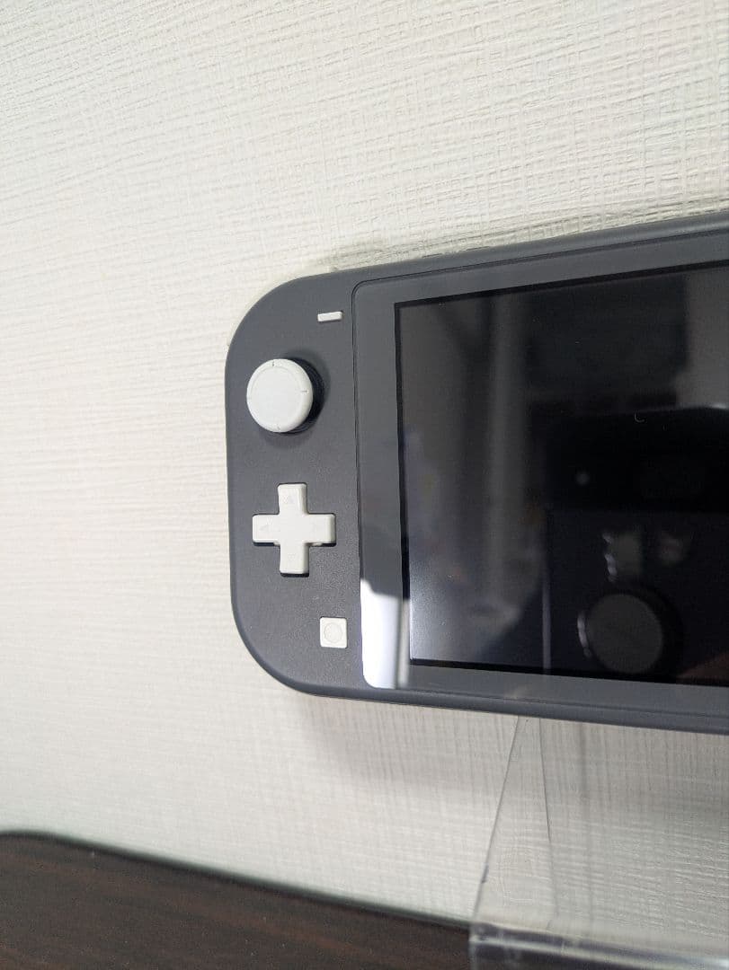 【極美品】Nintendo Switch Lite グレー 本体　純正　充電器付