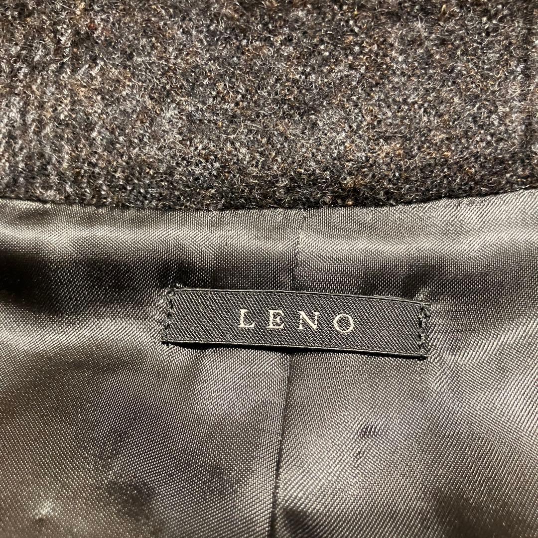 タグ付　22AW 定価99,000円　LENO ウール　バルカラーコート