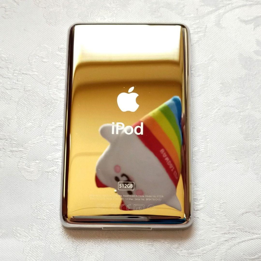 【美品】【大容量化】iPod Classic 第7世代 グレー 512GB