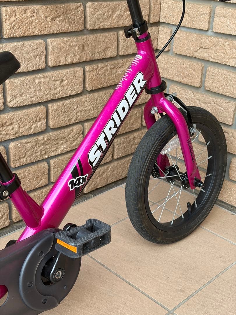 【極美品】STRIDER 14x ストライダー 14x フューシャピンク