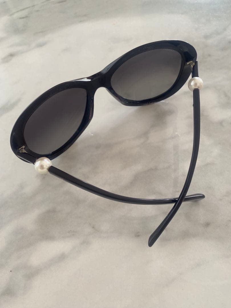 【美品】Chanel パール装飾 サングラス