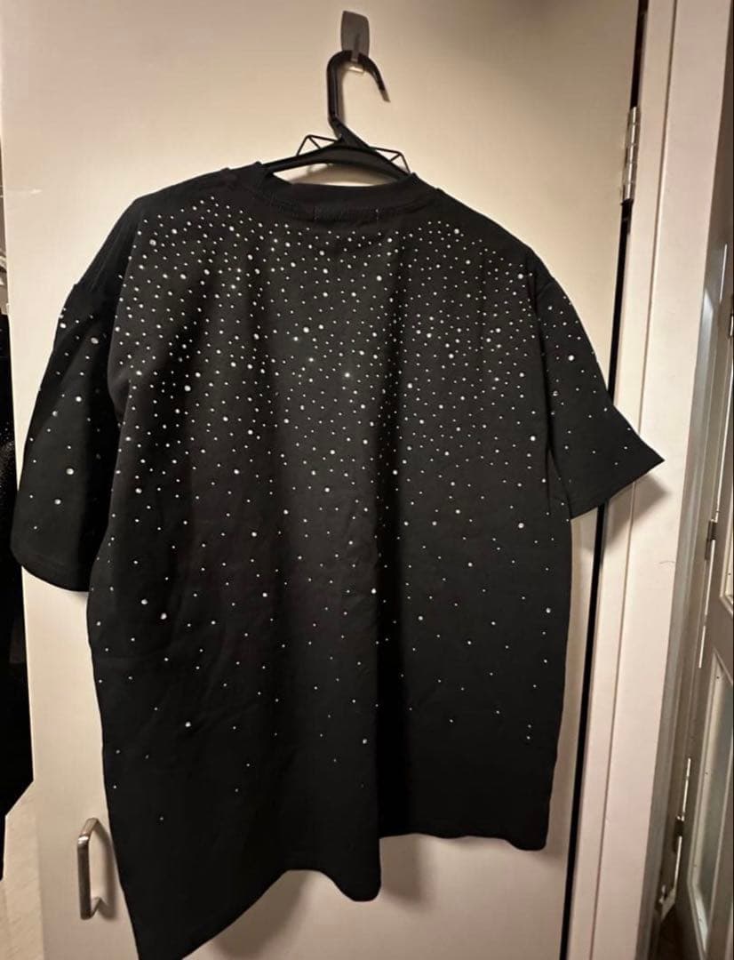 1 VYBES tシャツ　ラインストーン　キラキラ　光る