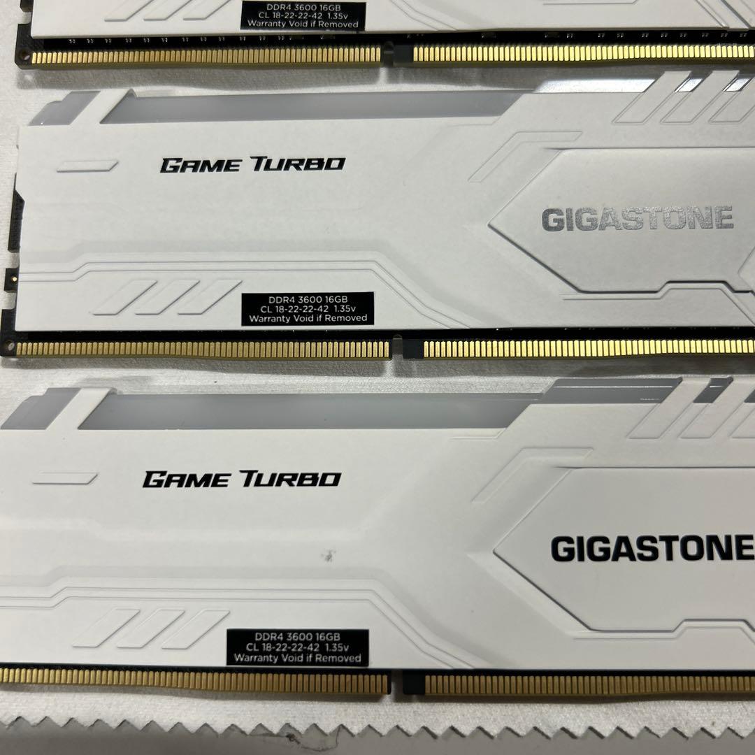 m*o様 GIGASTONE Game TURBO 16GBx4枚