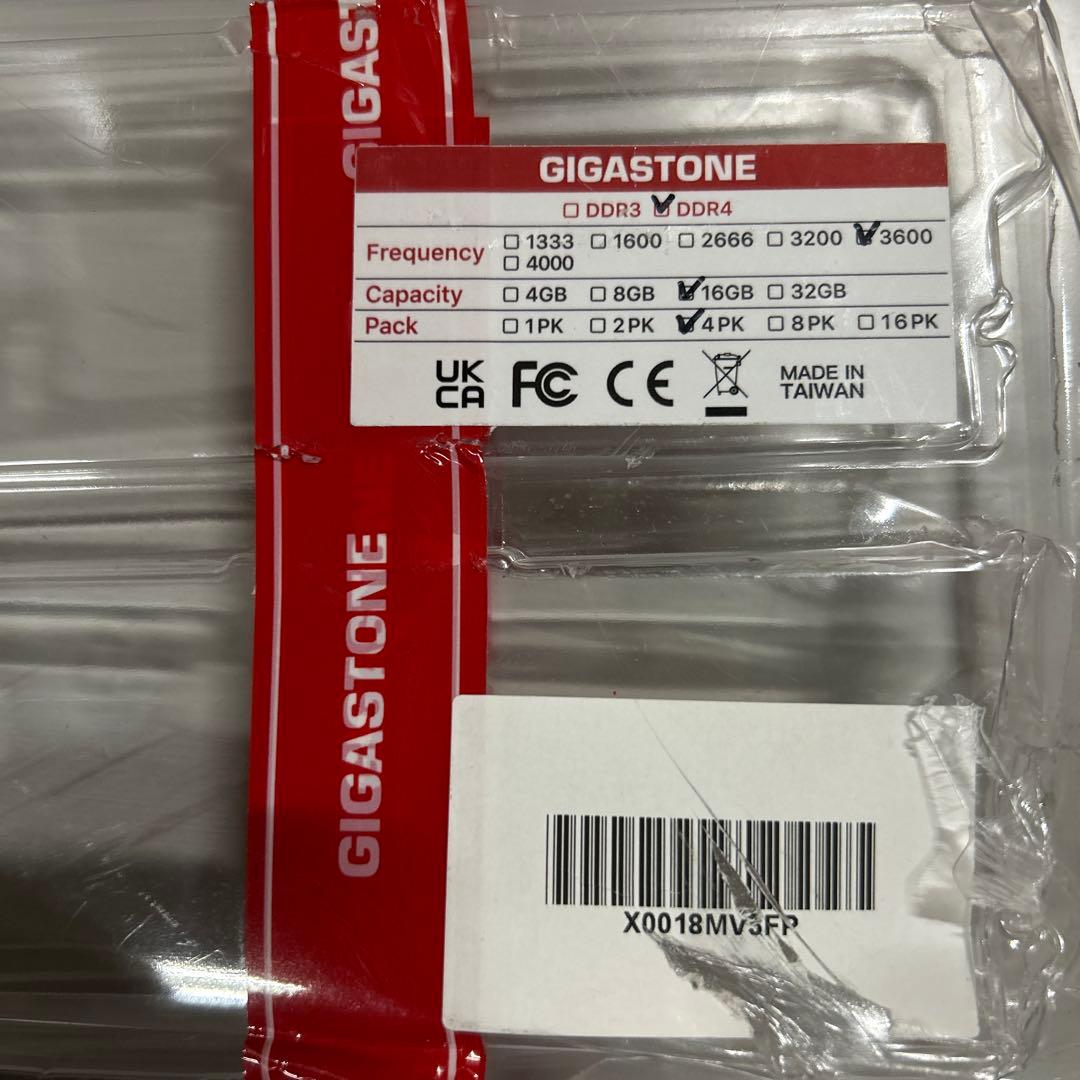 m*o様 GIGASTONE Game TURBO 16GBx4枚