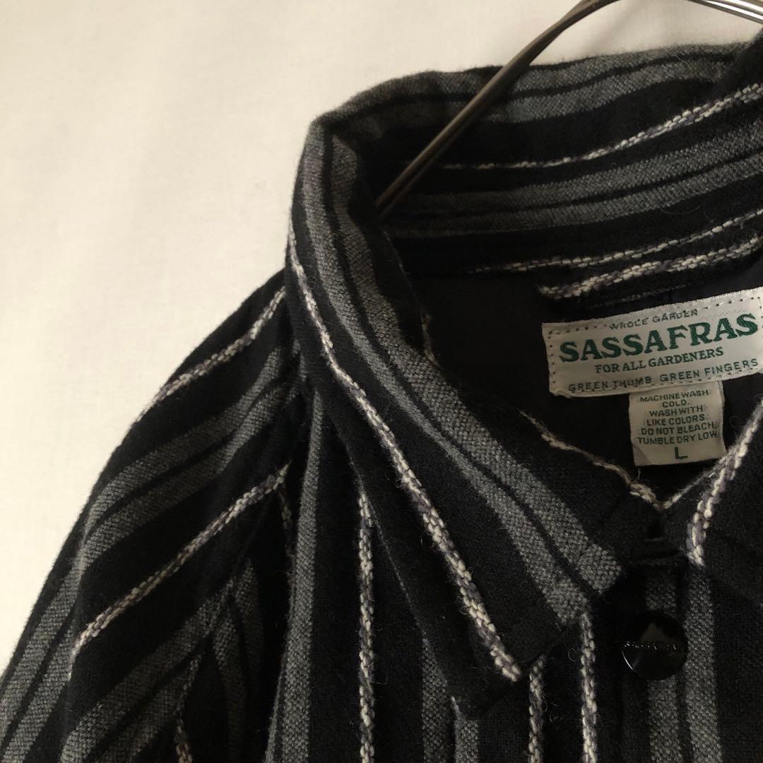 未使用品 SASSAFRAS ササフラス カバーオール L