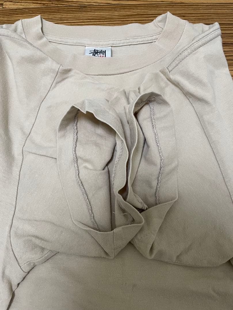 90s 白タグ OLD STUSSY スカルサーフ Tシャツ シングル USA製