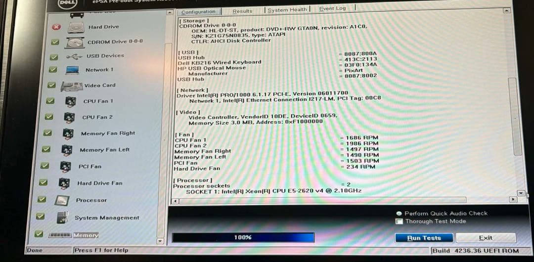 【KK】Dell Precision Tower 7810 2x Xeon
