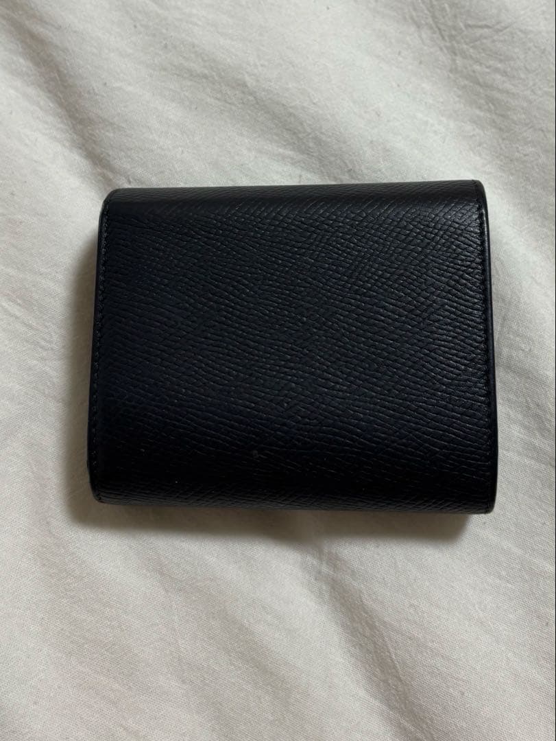 セリーヌ　CELINE 三つ折り財布　ブラック