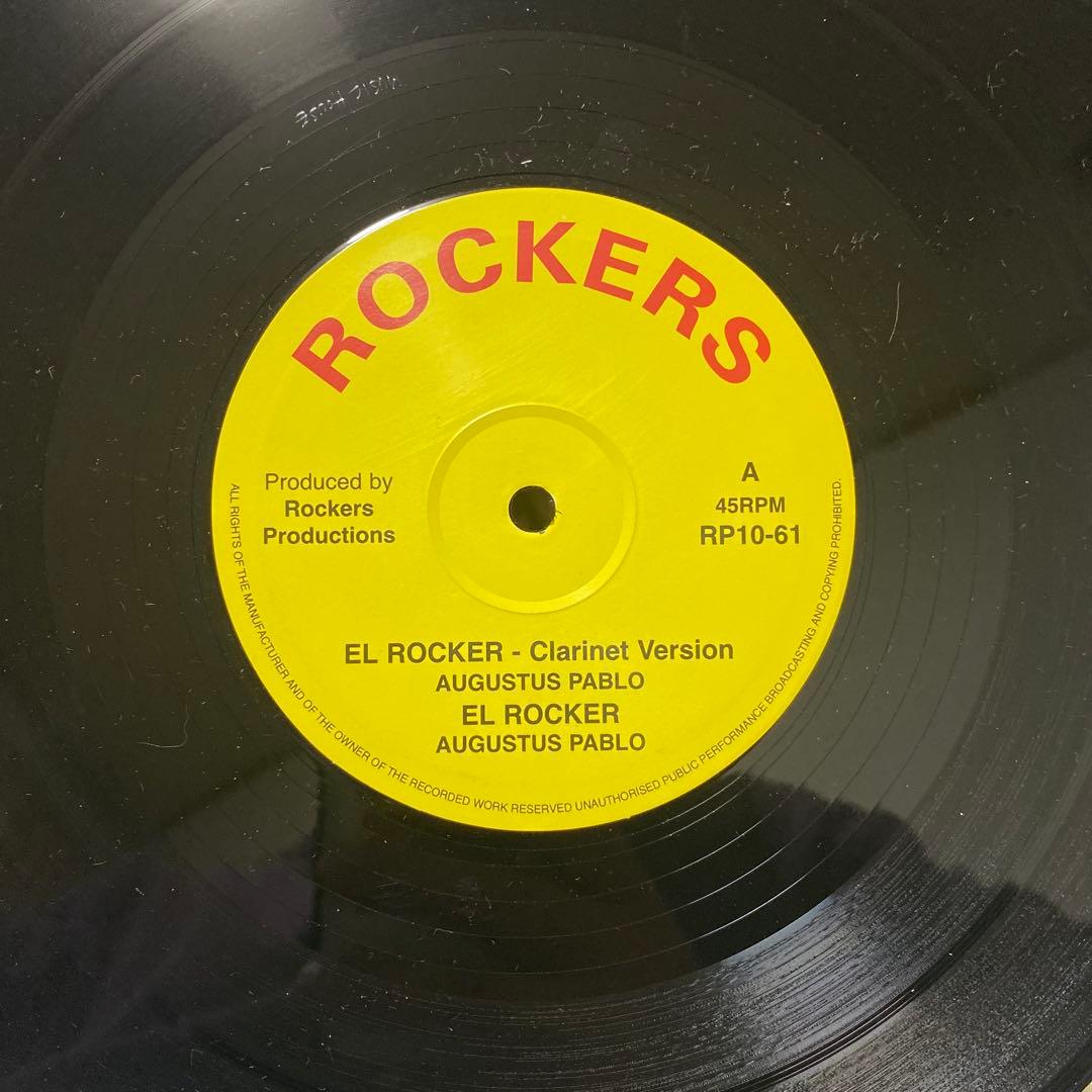 augustus pablo - el rocker レゲエ レコード10インチ
