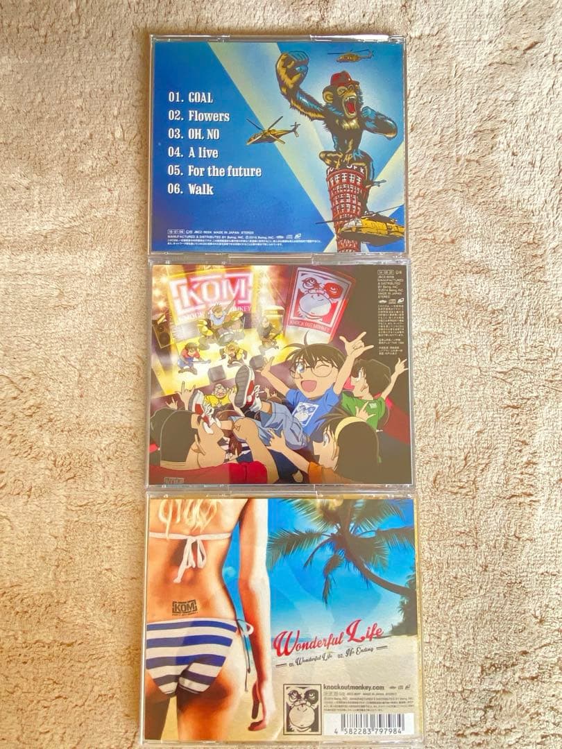 まとめ売りKNOCK OUT MONKEY CD +DVD 計8枚