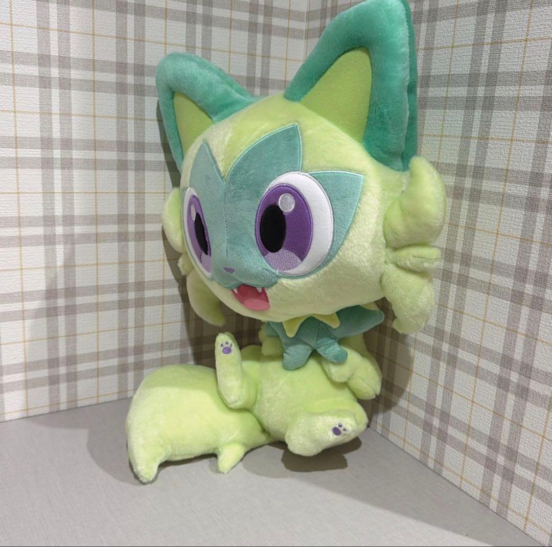 ポケモン 色違い ニャオハ ぬいぐるみ マスコット 60cm ポケットモンスター