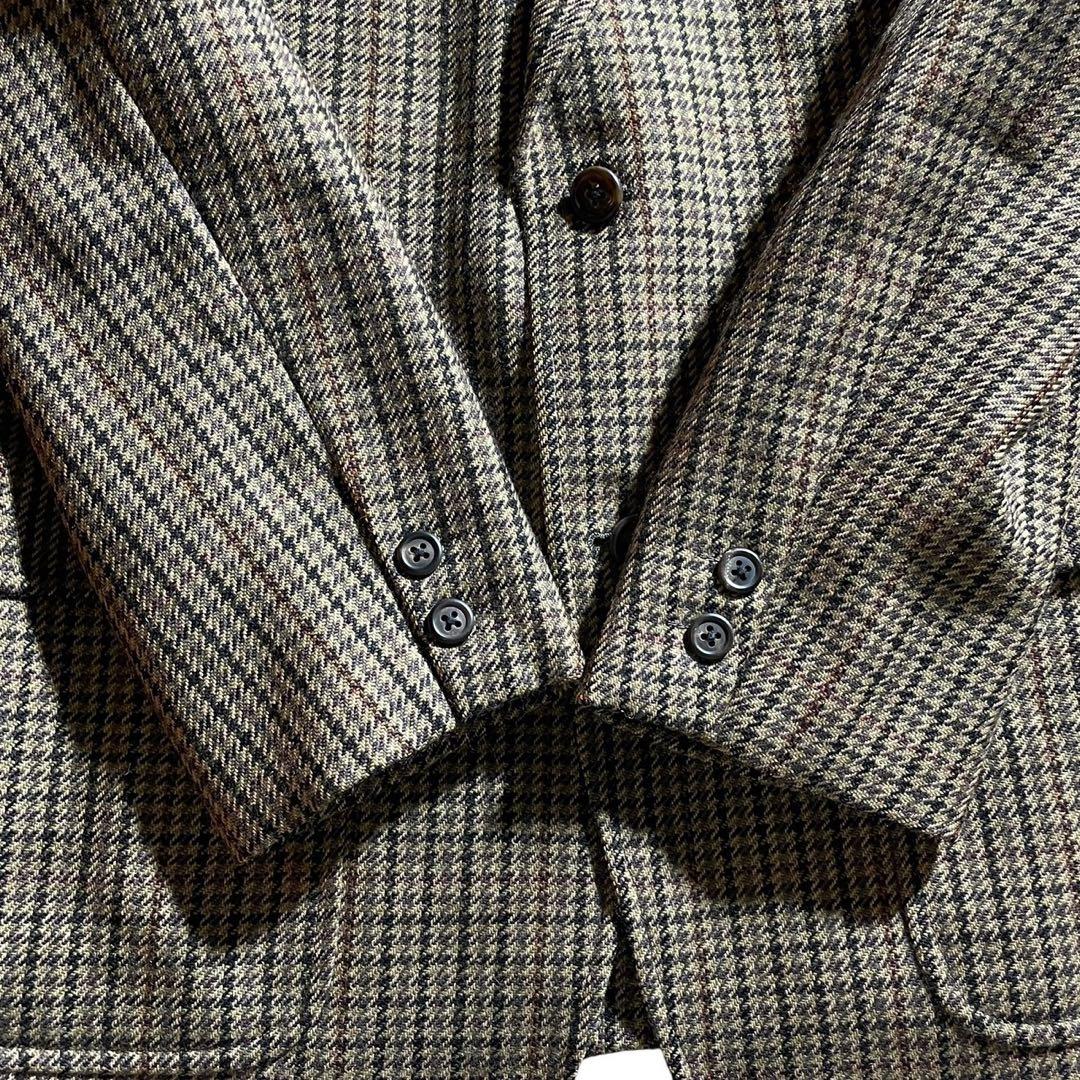 【極美品】J.PRESS ジェイプレス ガンクラブチェック ジャケット A5