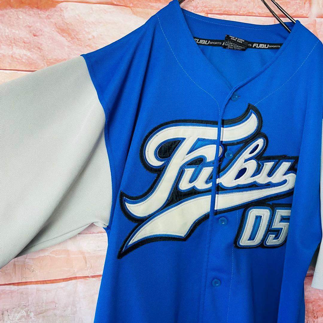 【入手困難】フブFUBU ベースボールゲームシャツ　00s XL〜2XL 古着