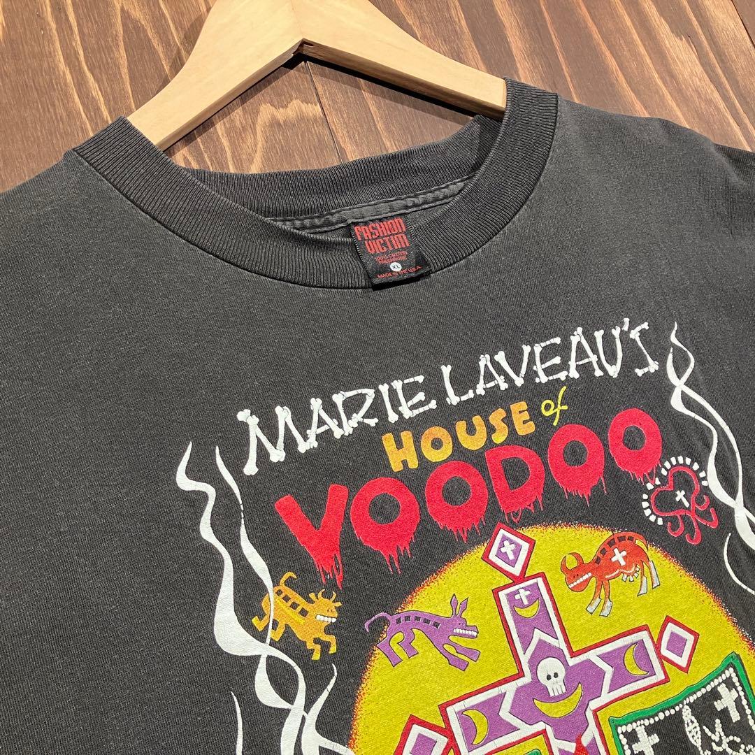 USA製 Fashion Victim tシャツ XL 鬼フェード　シングル
