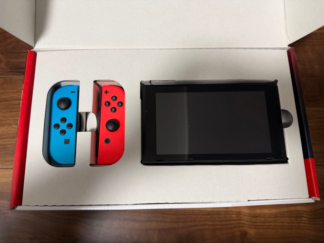 Nintendo Switch ネオンブルー/ネオンレッド 本体　美品
