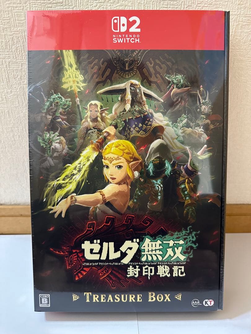 【新品非開封】ゼルダ無双 封印戦記 TREASURE BOX (switch2)
