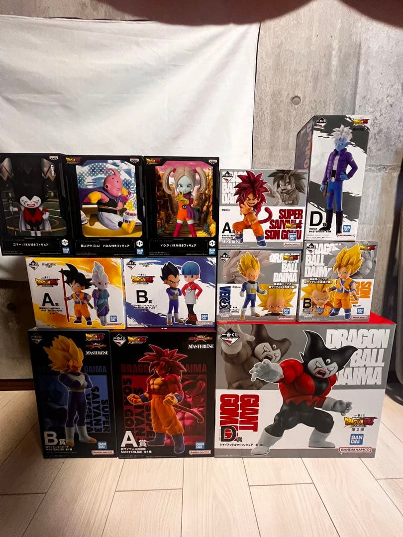 ドラゴンボール　ダイマ　一番くじ　プライズフィギュア　まとめ売り箱あり