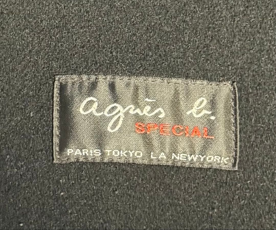 アニエスベー ダッフルコート （黒・M）