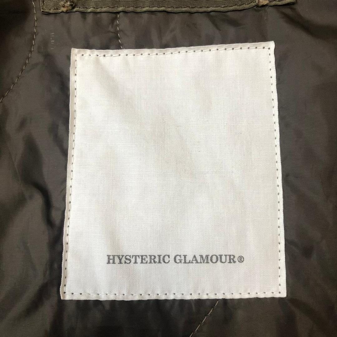[美品]HYSTERIC GLAMOUR ミリタリージャケット カーキ フリー