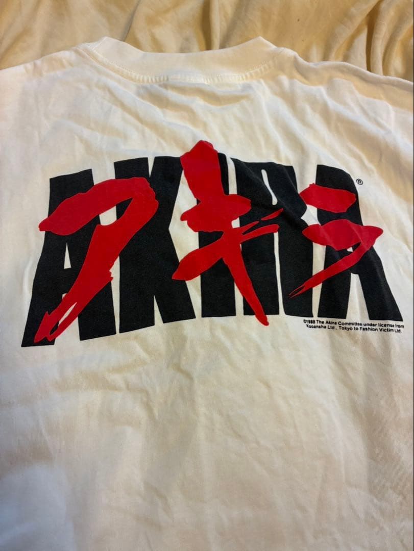 AKIRA 金田　バイク　FASHION VICTIM tシャツ