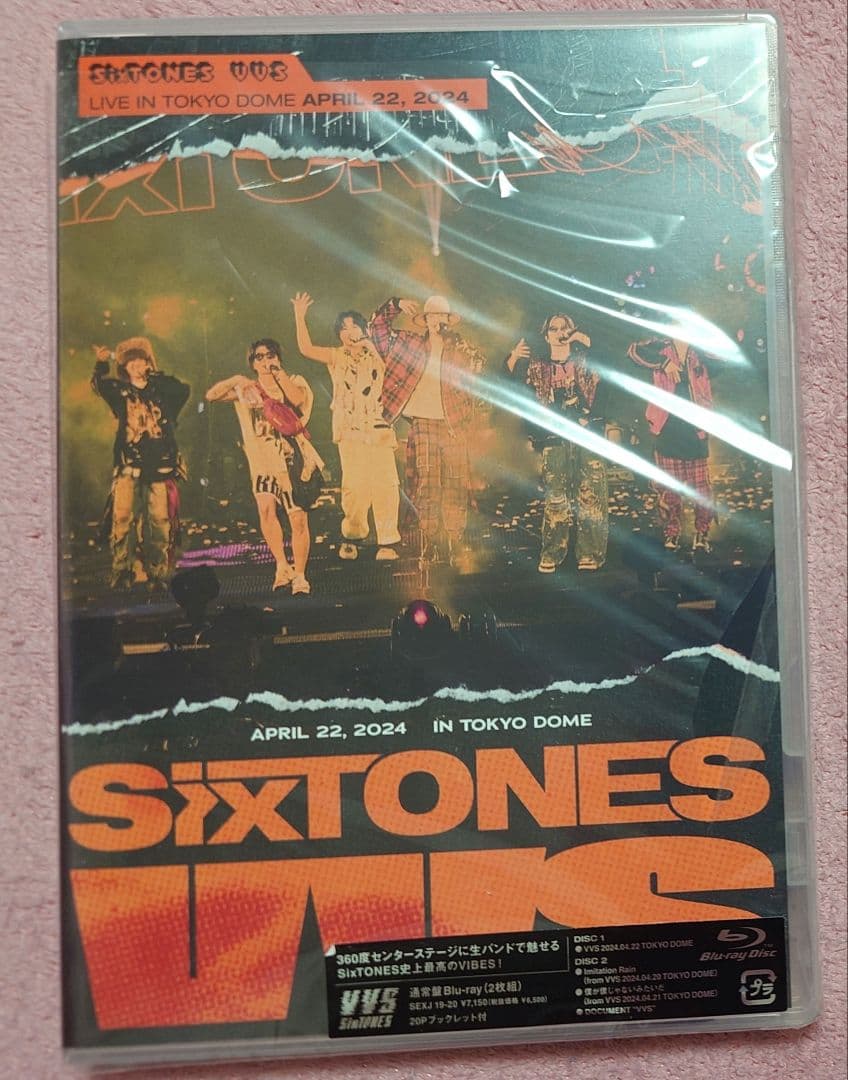 SixTONES/VVS　初回生産限定盤・通常盤　Blu-ray