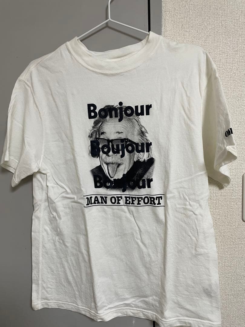 ADAM ET ROPE Oblada別注 MAN OF EFFORT TEE