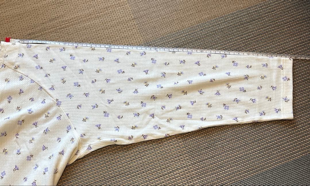 新品未着用　ワコール パジャマ grander　花柄　M 日本製