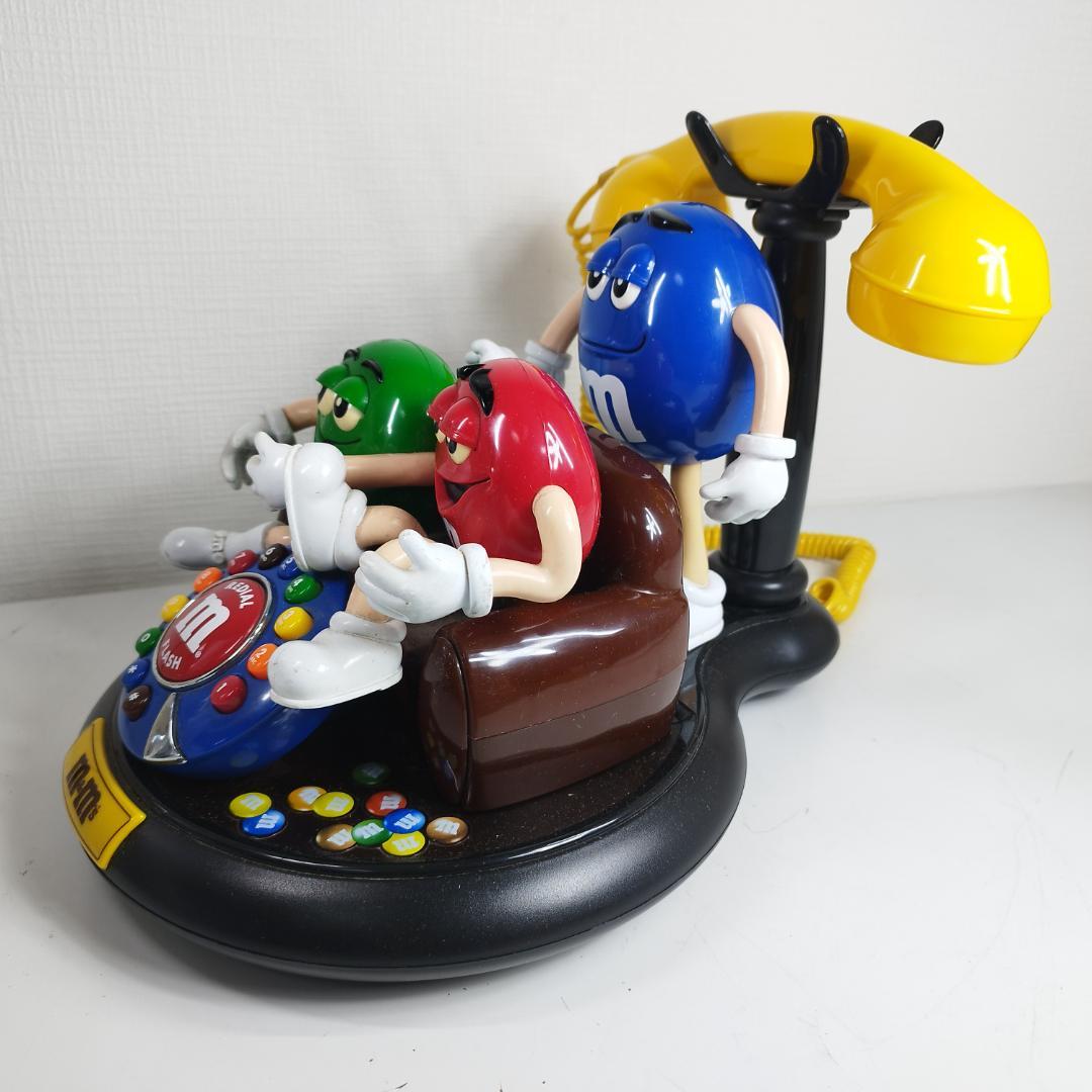 M&M's エムアンドエムズ 電話機 アメリカン雑貨 アンティーク 赤 IT94